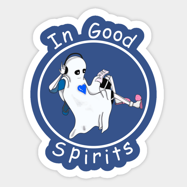 In Good Spirits Sticker by PotinaSeptum